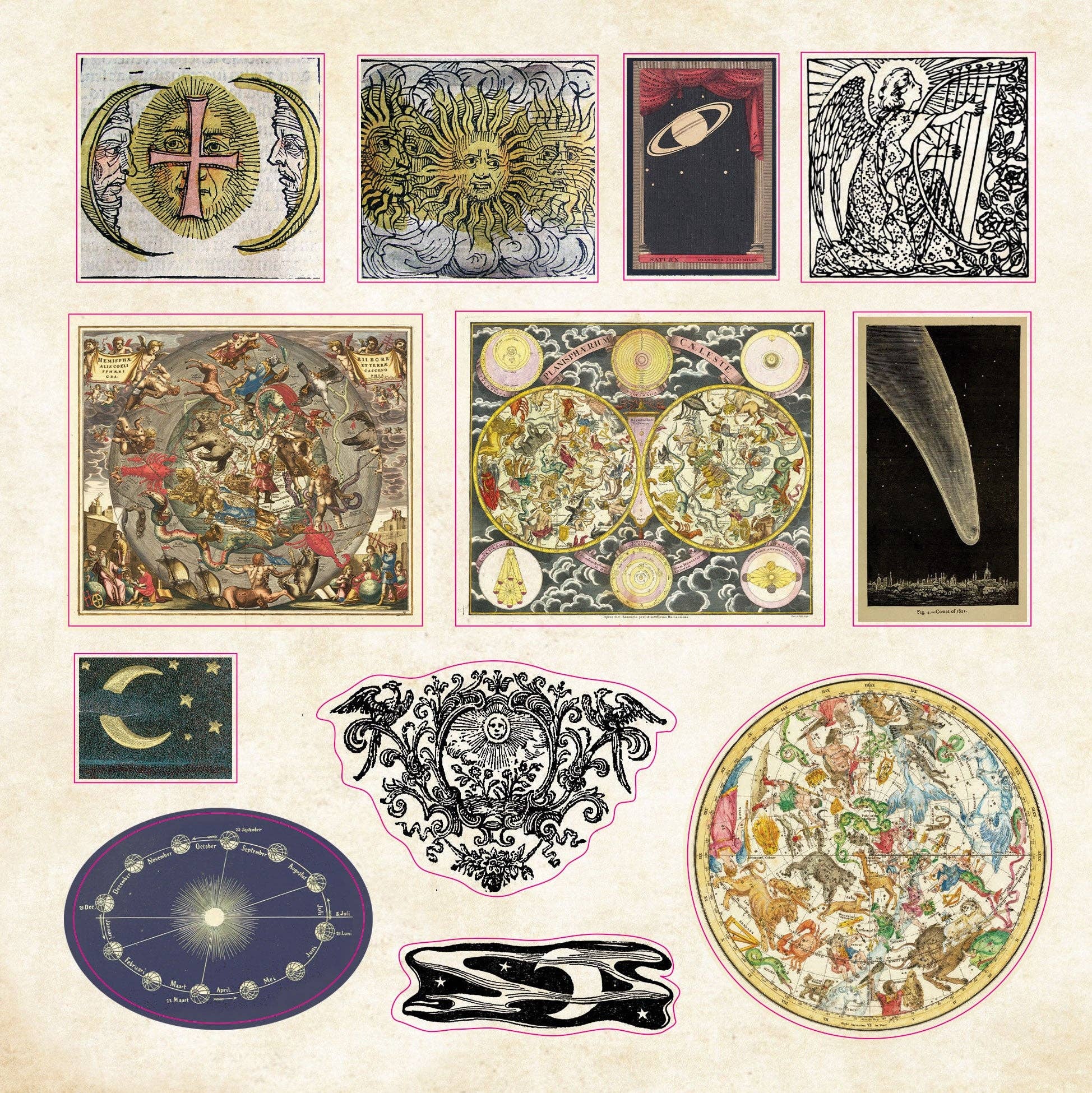 Peter Pauper Press - Wholesale Sticker - Celestial Wonders Sticker Book4