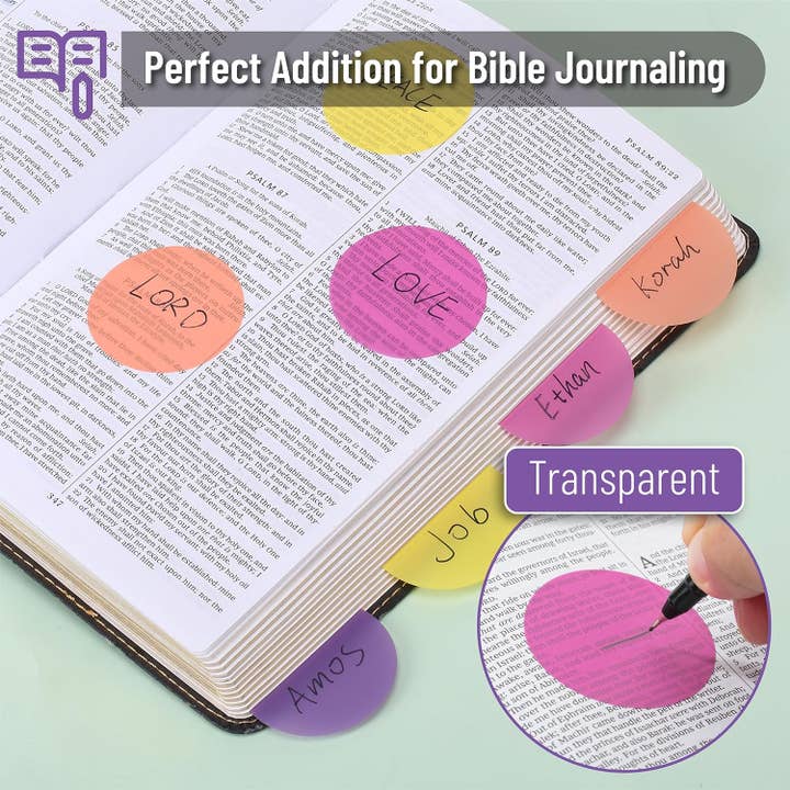 Mr. Pen - Wholesale Sticky Notes - Mr. Pen Transparent Sticky Notes, 200 Pcs