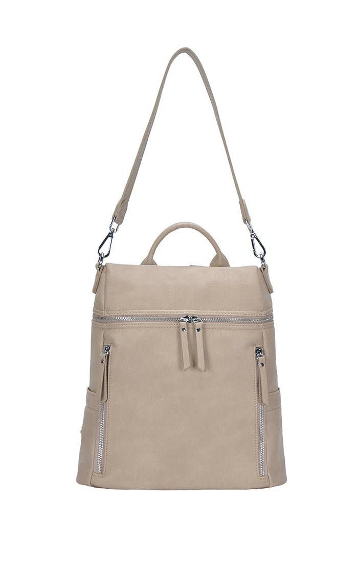 MMS Brands - Wholesale Backpack - Women's - Sienna Utilitarian Shoulder Backpack Purse52
