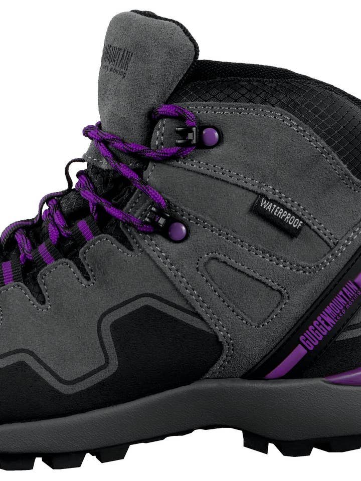 GUGGEN MOUNTAIN B-Ware PM021 Dames Trekking- & Wandellaarzen Waterdicht Suède voor wholesale door GUGGEN Mountain