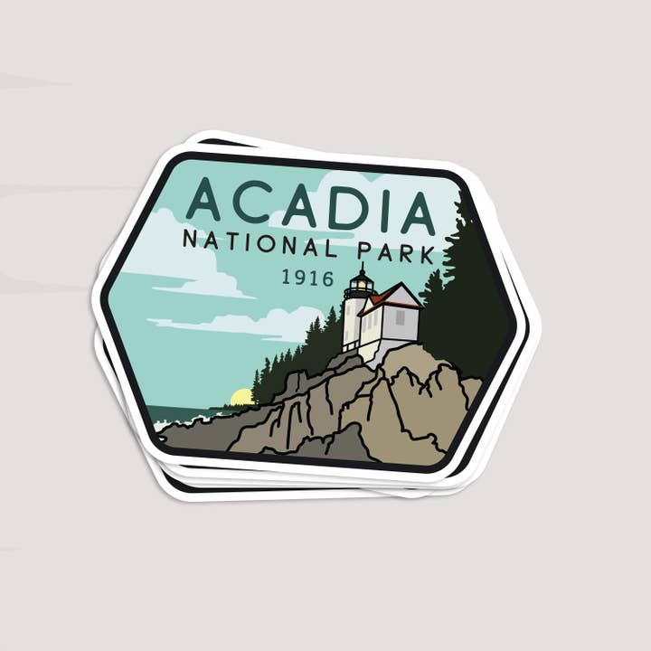 Squatchy - Wholesale Sticker - Acadia National Park Sticker5