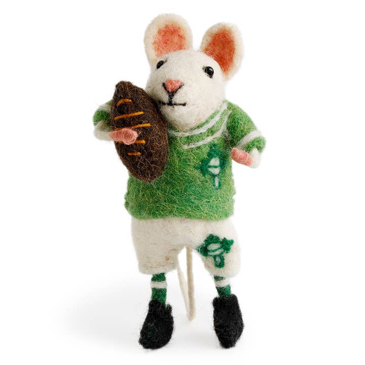 Sew Heart Felt – Großhandel Verzierung – NEUE Irland Rugby-Maus