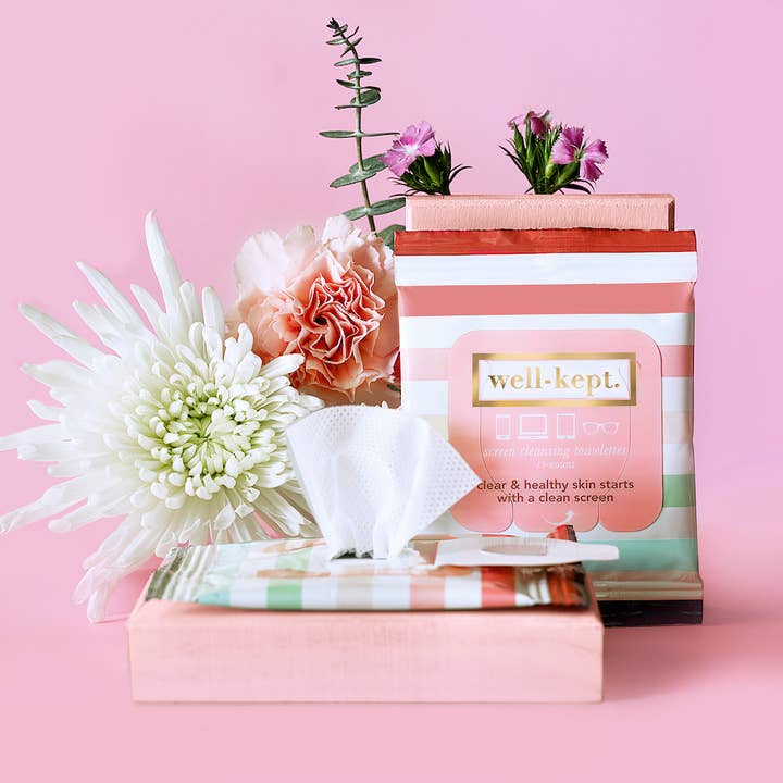 Well-Kept, Screen Wipes - Wholesale Cleaning Cloth - Better Days Screen Cleansing Towelettes/ Tech Wipes1