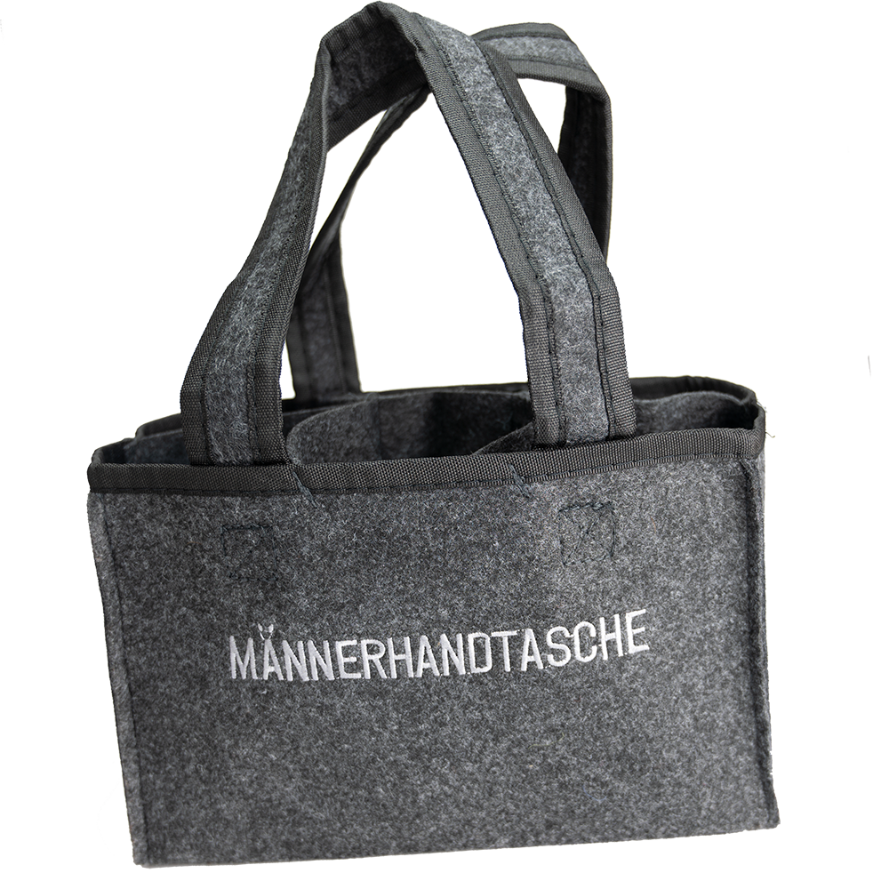 Altenburger Senf & Feinkost GmbH & Co. KG – Großhandel Geschenkbeutel – Männerhandtasche aus Filz0