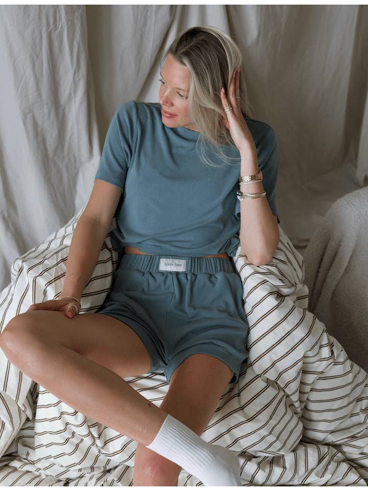 Après June - Wholesale T-Shirt - Women's - VELOURE SLEEP SET4