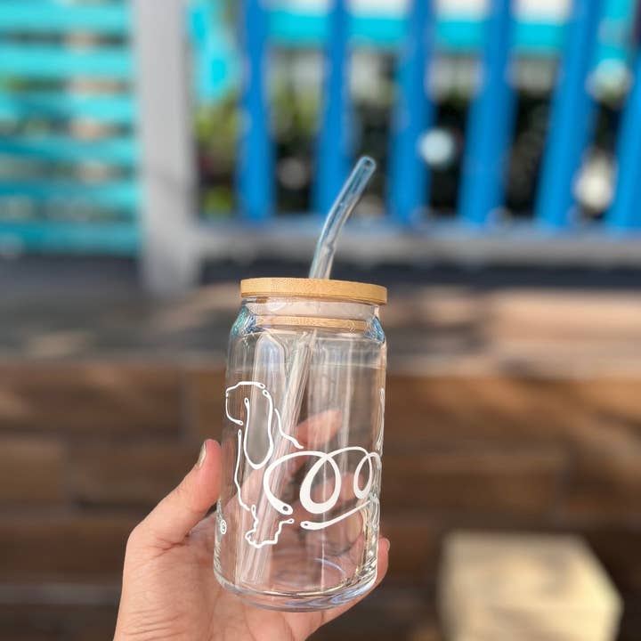 Basset Hound Dåse Glas for engroshandel hos pawies