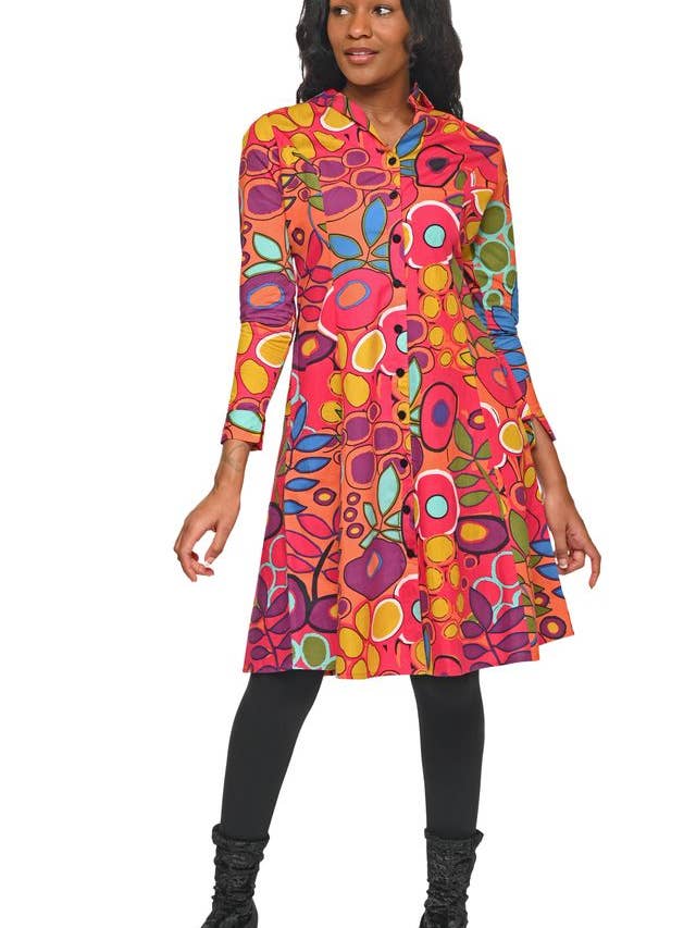 CV1223 Abito Orchard in Galapagos* per la vendita all'ingrosso da parte di Tulip Clothing