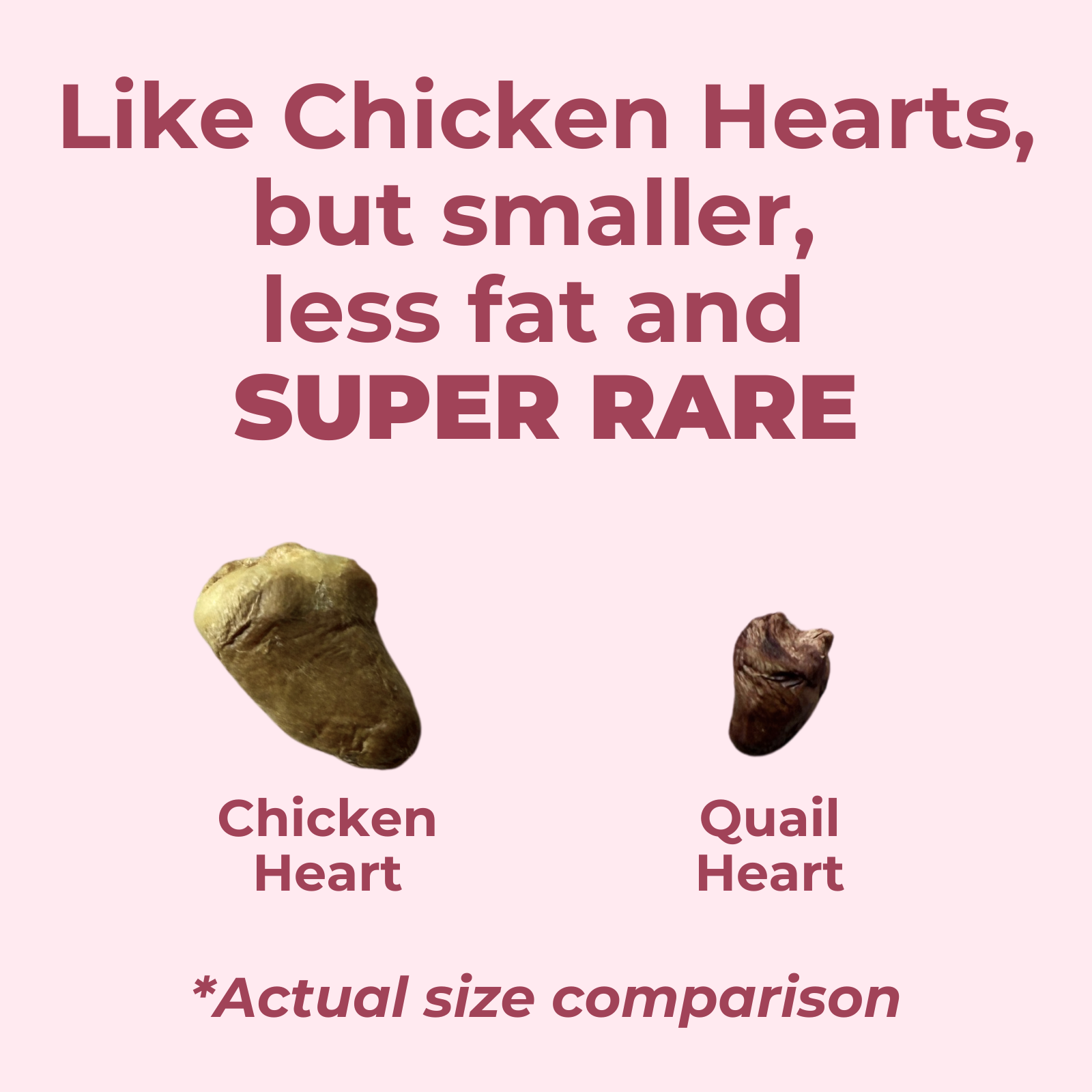 Fureeze - Venta al por mayor Chuches - Perros - 40 g de corazones de codorniz liofilizados Fureeze™ para gatos y perros2