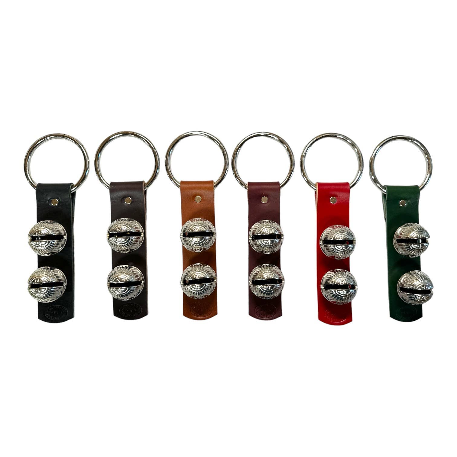 New England Bells - Wholesale Bell - Traditional Strap Bells - #4 Size Bells - 2 Bells on Strap11