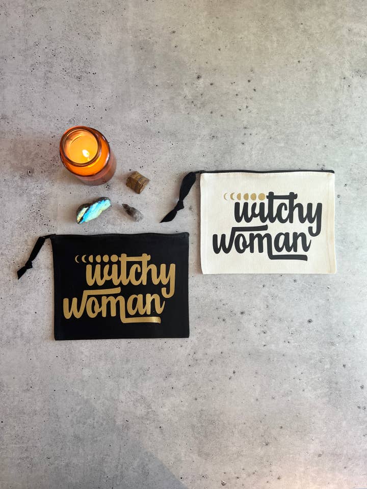 Bolso con cremallera Witchy Woman para venta al por mayor de Wishcraft Goods