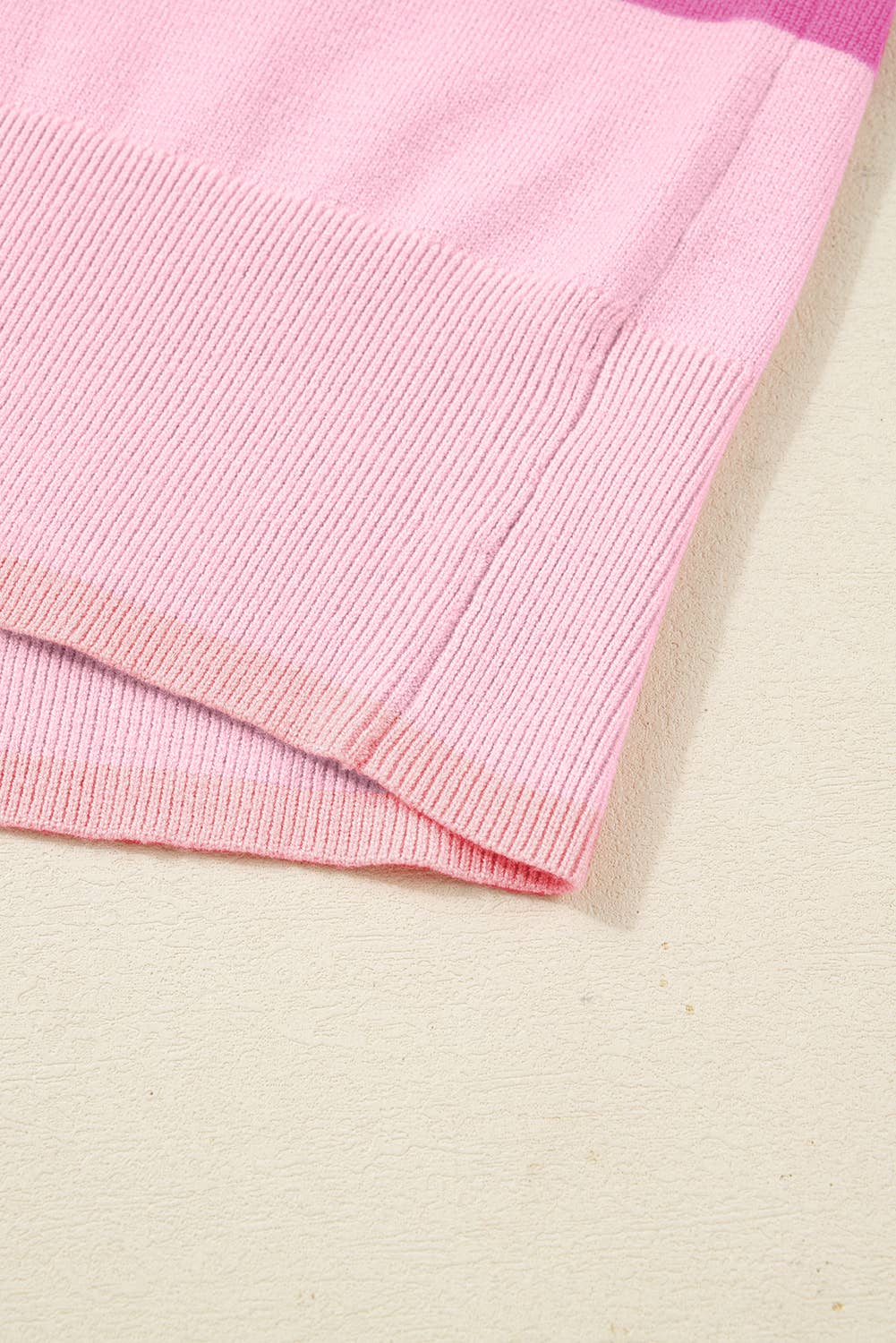 FULL TIME PURCHASE - Wholesale Knit Sweater - Women's - Pink Sequined HOLLY JOLLY Color Block Crew Neck Sweater8