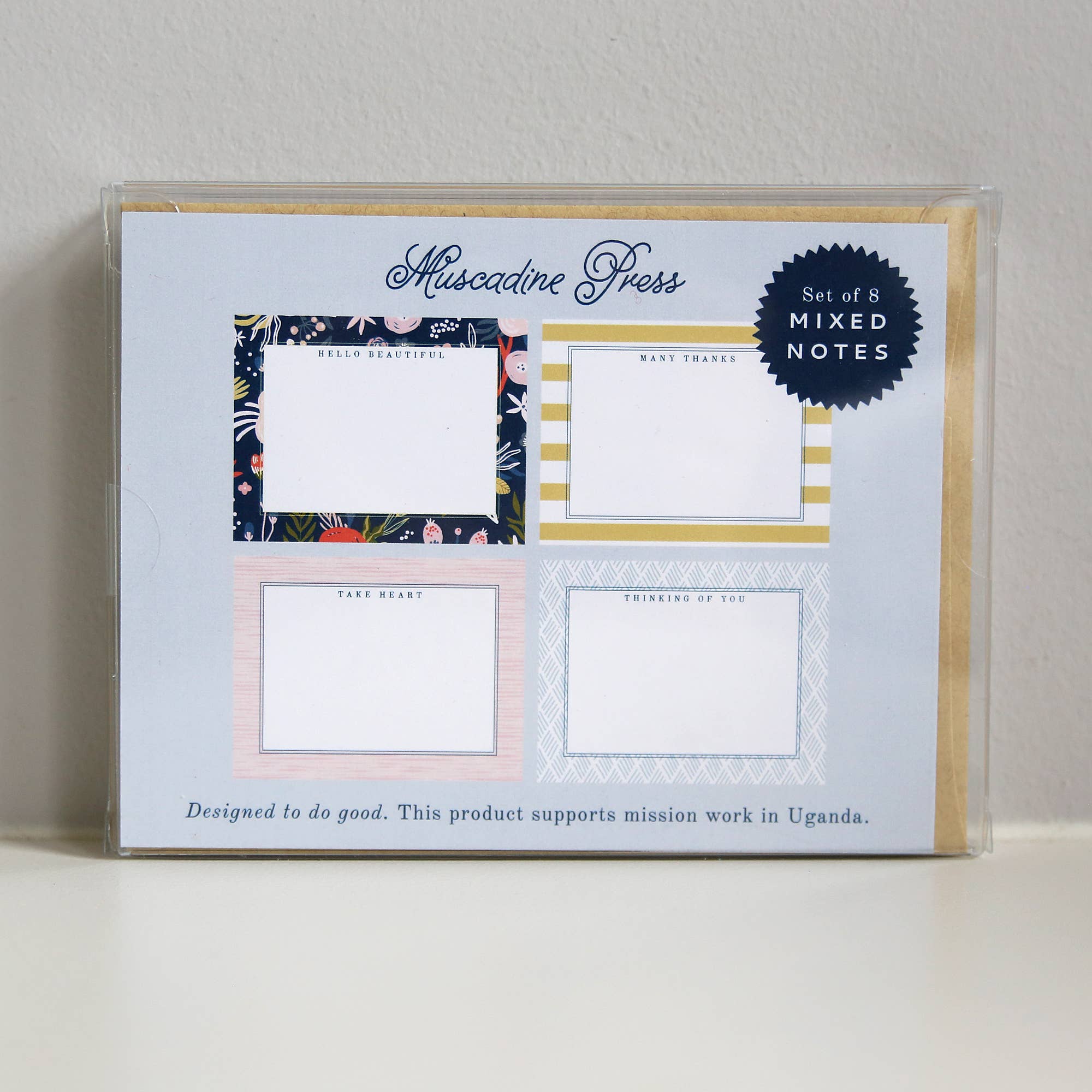Muscadine Press - Wholesale Stationery/Notecard Set - Boxed Stationery, Encourage Notes6