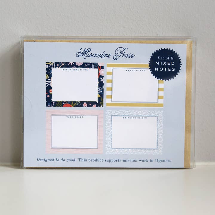Muscadine Press - Wholesale Stationery/Notecard Set - Boxed Stationery, Encourage Notes6