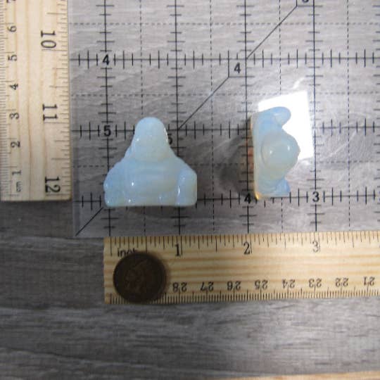 Keystone Crystals – wholesale Dekorativ statyett – Glad Buddha-figur i ädelsten för kristallbutiker3