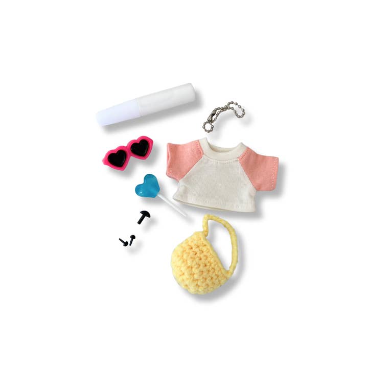 MODEUN SHOP - Wholesale DIY Craft Kit - LOLLIPOP MORU BEAR DIY KEYCHAIN KIT1