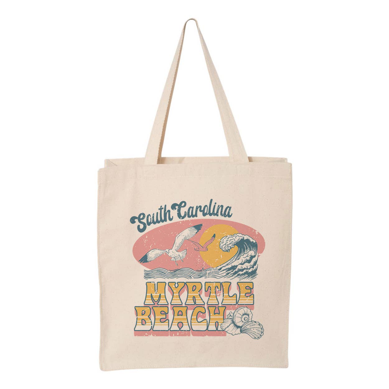 Lucky Luna Apparel - Wholesale Tote Bag - Women's - Vacation Myrtle Beach Tote Bag0