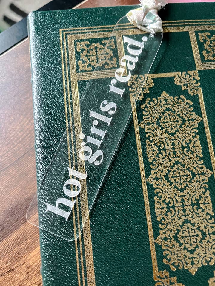 Hot Girls Read Bookmark for wholesale by Wise Words Studio