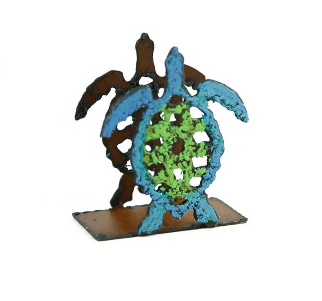 Whimsies - Wholesale Business Card Holder - Turtle Business Card Holder nautical desk organize coastal1