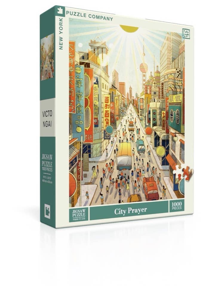 City Prayer - Puzzle de 1000 pièces pour la vente par New York Puzzle Company