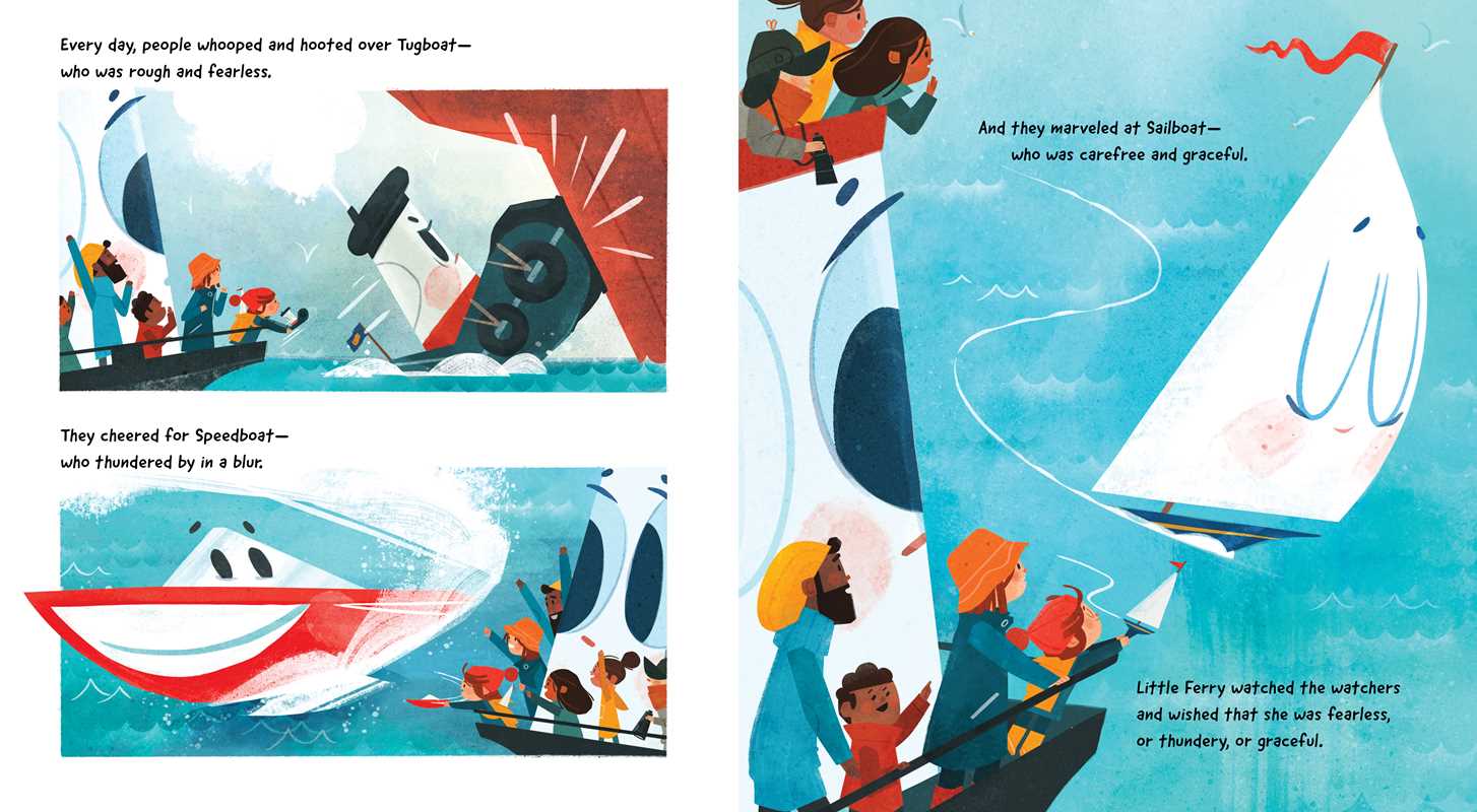 Simon & Schuster - Wholesale Preschool Book (3-5) - Little Ferry Tale by Chad Otis4