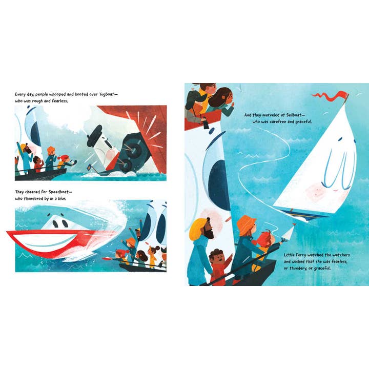 Simon & Schuster - Wholesale Preschool Book (3-5) - Little Ferry Tale by Chad Otis4