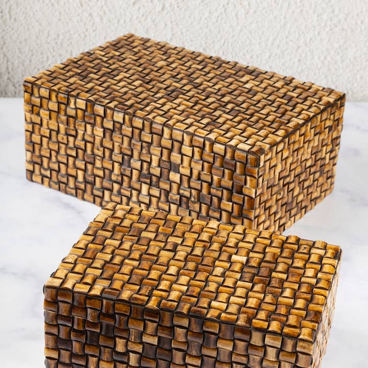 GAURI KOHLI - Wholesale Decorative Box - Nomad Decorative Boxes, Set of 2