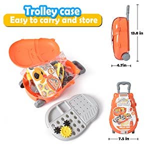 Toyventures – wholesale Toy set – Kids – Kids 25Pcs Tool Set Pretend Play with Carry Bag Age 3 to 75
