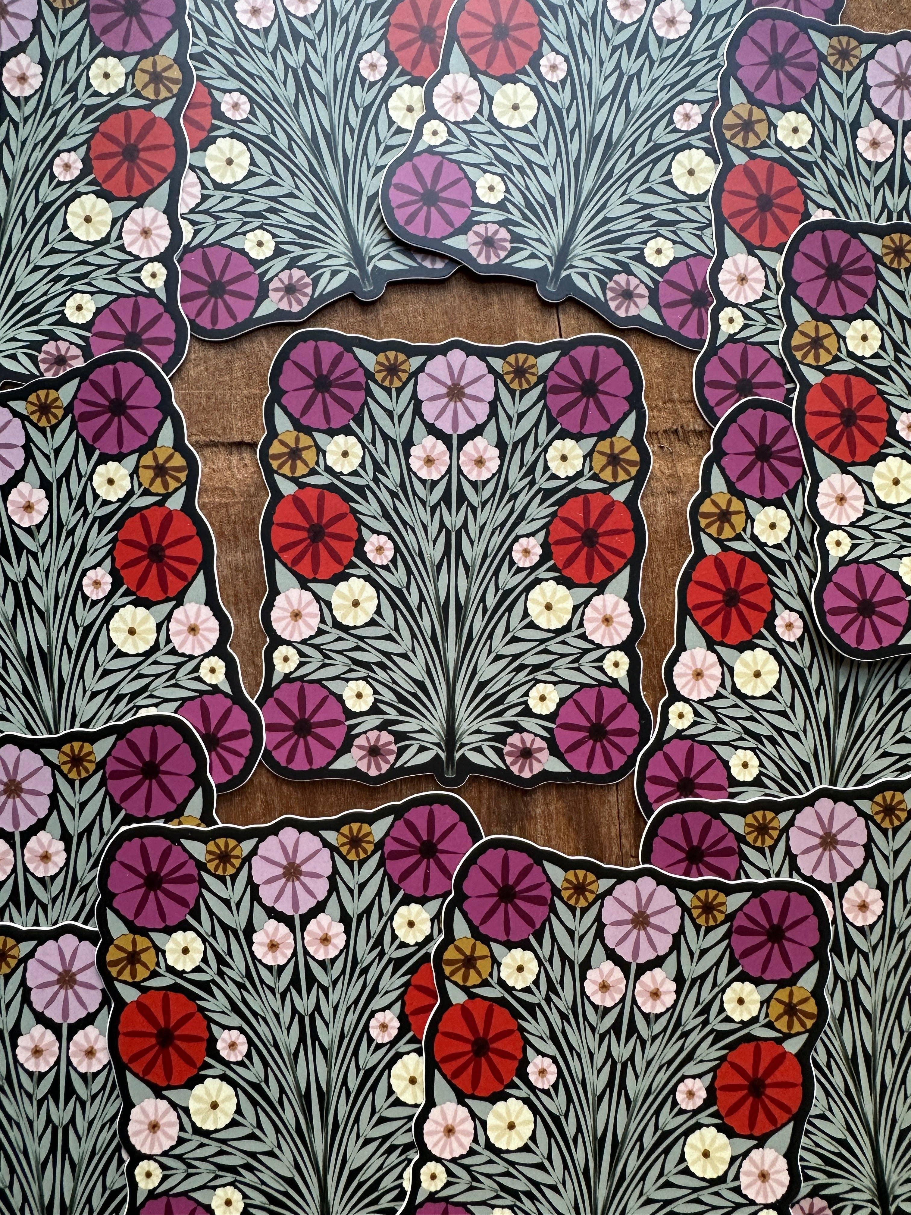 Katharine Watson - Wholesale Sticker - Floral Vinyl Sticker2