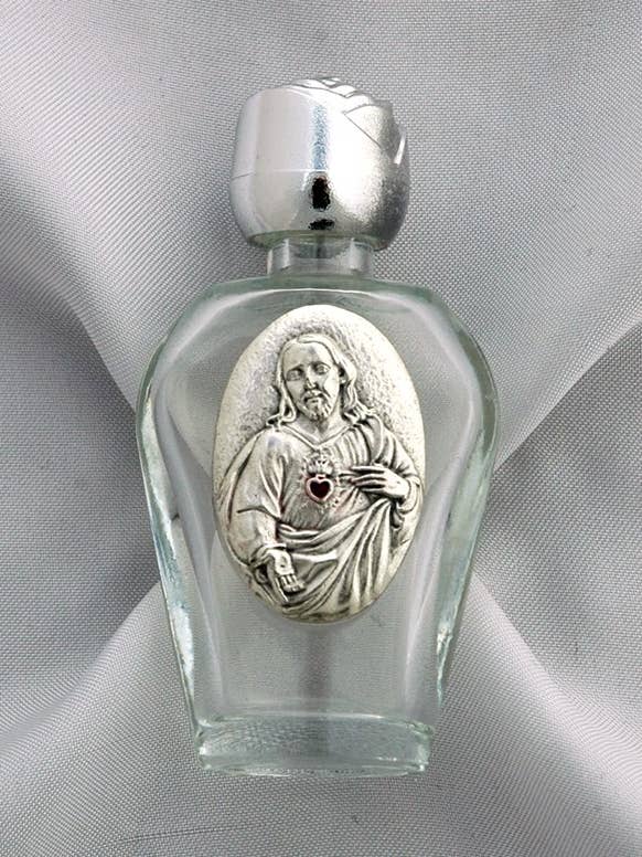 HWB-SH- Holy Water Bottle, Sacred Heart for wholesale by Contreras Designs