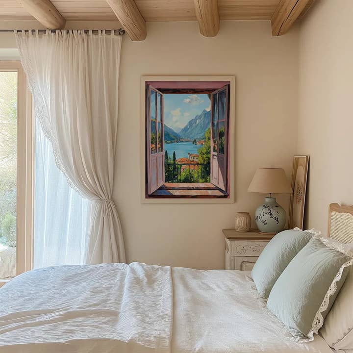 Mother & Sun Studio – wholesale Art print – Fauvism Henri Matisse style open window print poster1