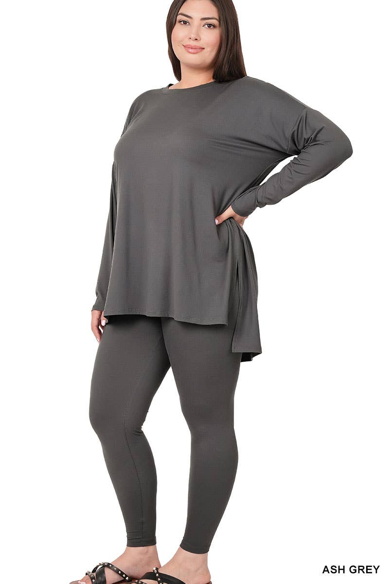 42POPS - Vente Ensemble de vêtements d'intérieur – femme - ".._ Ensemble de détente en microfibre Plus35