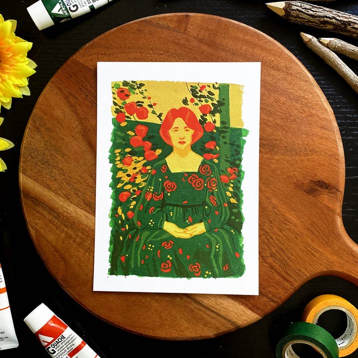 Stampa artistica A Study in Womanhood per la vendita all'ingrosso da parte di Drfrankensara Illustration