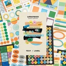 Notable Designs (UK) - Wholesale Sticker - Livework Life & Pieces Sticker Collection5