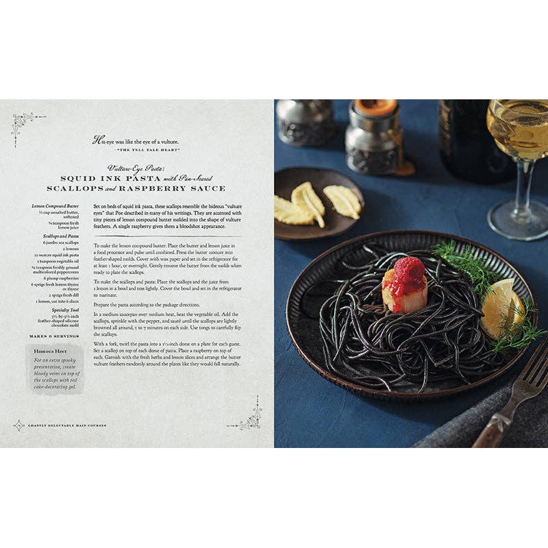 Insight Editions - #1 Pop Culture Publisher - Wholesale Cookbooks & Food - A Ravenous Feast (Edgar Alan Poe inspired Cookbook) - SALE!3