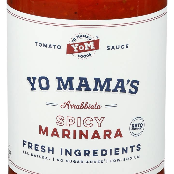 Everyday Supply Co - Wholesale Sauce - YO MAMAS FOODS SAUCE SPICY MARINARA - Case of 60