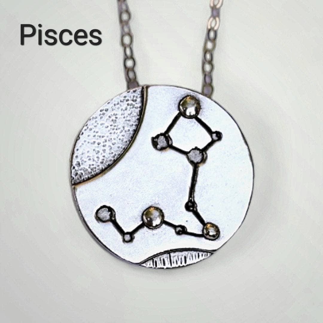 Jaclyn Nicole - Wholesale Pendant/Charm Necklace - Written In The Stars Zodiac Pendant10