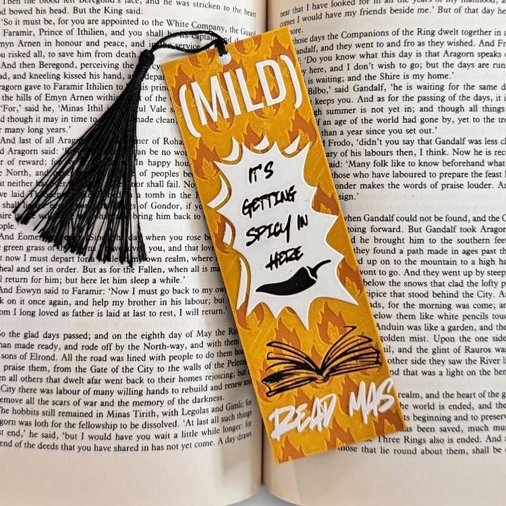 Mild Sauce Packet 3d Bookmark for wholesale by Twisted Layers