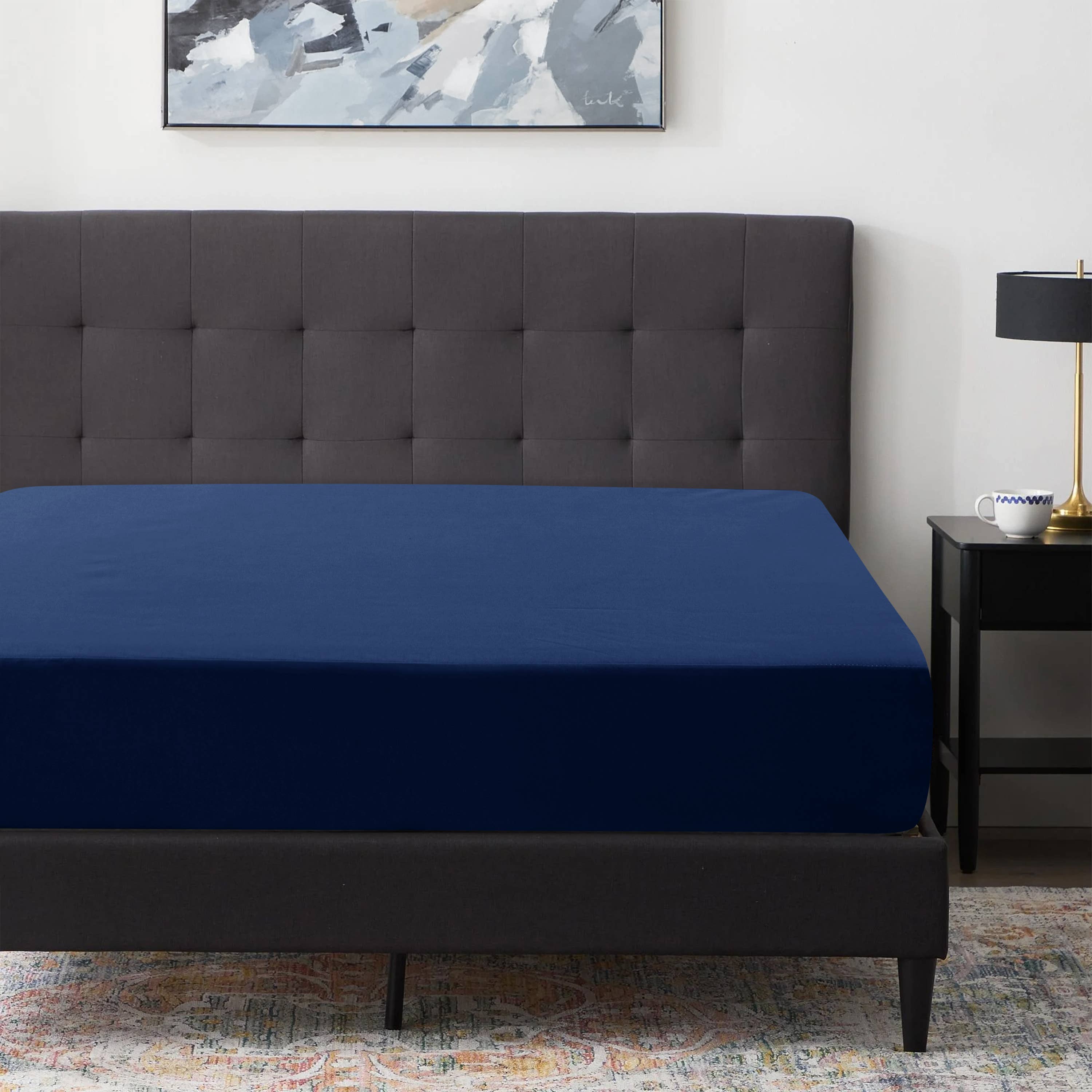 Cottonpassion_US - Vente Draps-housses - Draps-housses en microfibre douce avec bonnets extra profonds jusqu'à 40,6 cm14