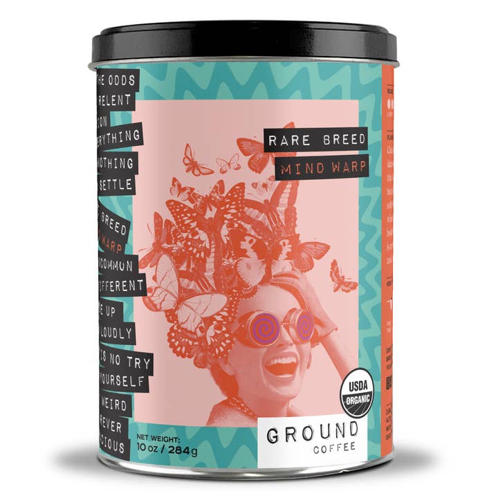 Mind Warp Ground Coffee for wholesale by Rare Breed Coffee