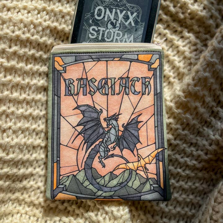 Fourth Wing Padded Kindle Sleeve with Zipper - Bookish Gift for wholesale by Well Read Babes