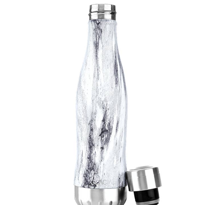 GLACIAL - Wholesale Water Bottle - GLACIAL Birch Wood 400ml