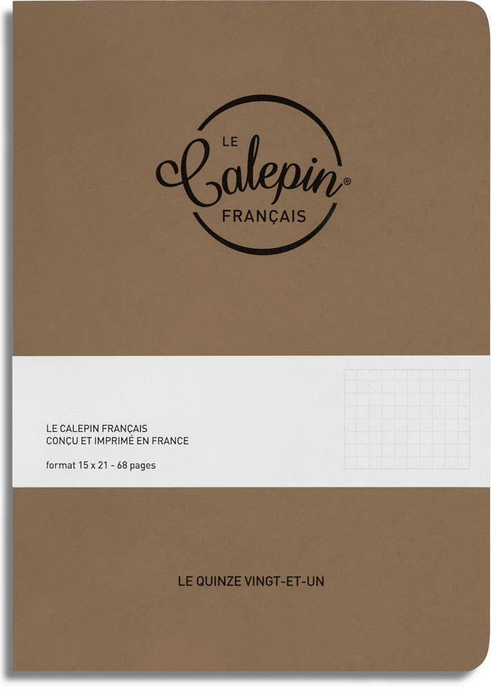 LE CALEPIN FRANCAIS – wholesale Anteckningsbok – Naturlig anteckningsbok 15 x 21 cm3