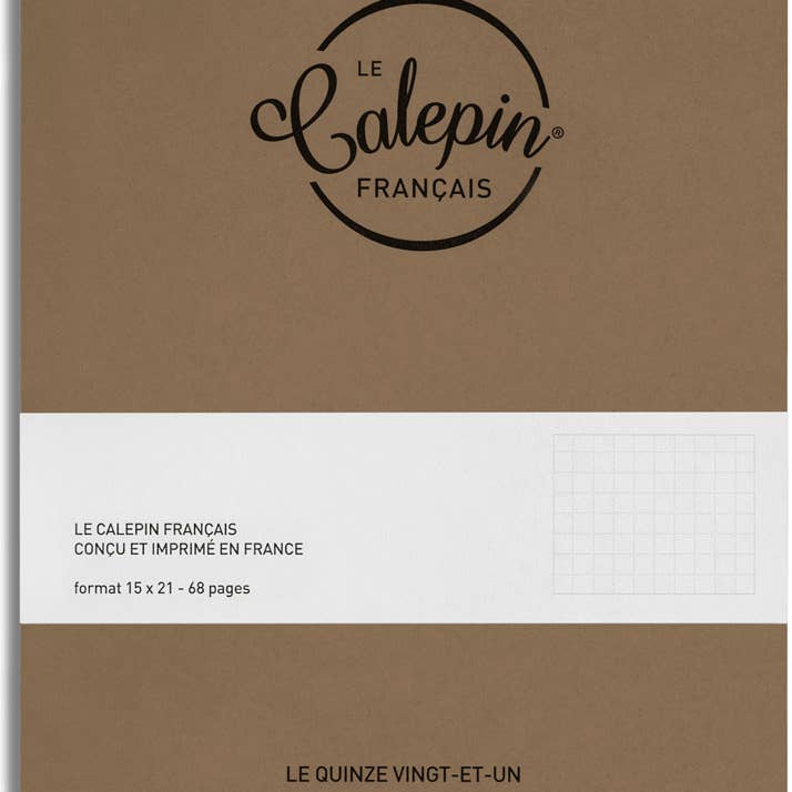 LE CALEPIN FRANCAIS - Vente Cahiers - Carnet Naturel 15x21cm3