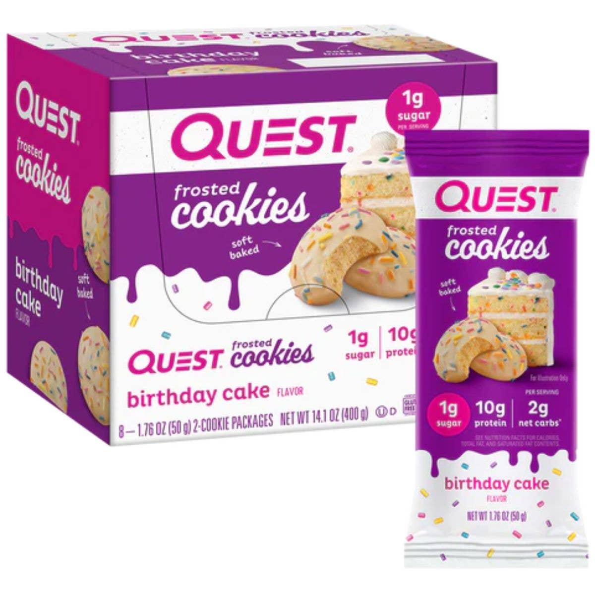 Campus Protein - Wholesale Cookie - Quest Frosted Cookies Twin-Pack5