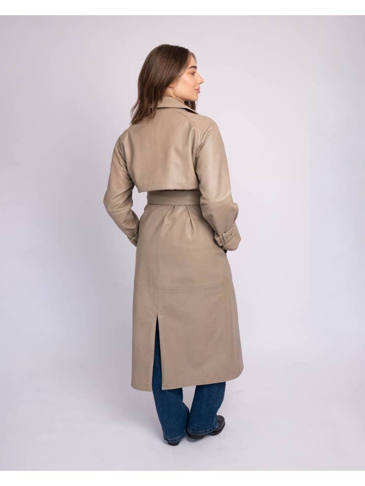 Amsterdam Heritage Leather Belts, Bags, Jackets & Apparel - Wholesale Leather Jacket - Women's - Venice | Leather Trench Coat7