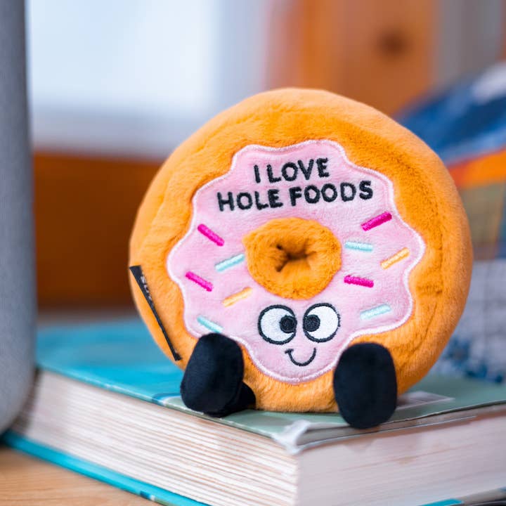 Punchkins - Wholesale Stuffed/Plush Toy - Kids & Baby - Donut Plush Just Kiddin' Plush For Kids Tweens Toy Funny