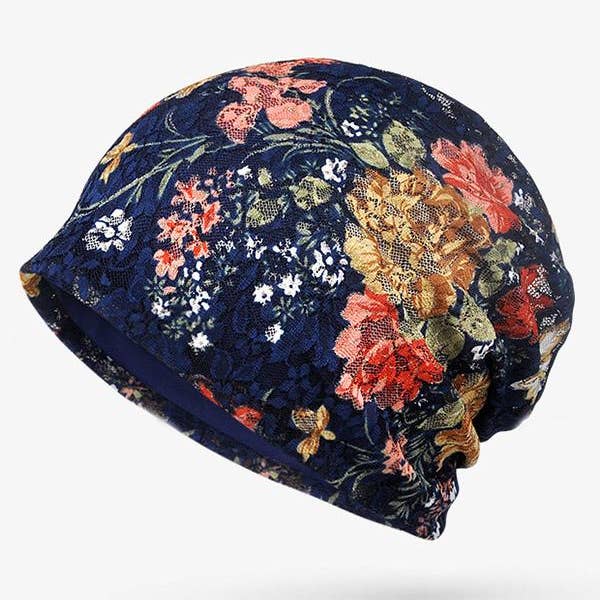 Lace-paneled Floral All seasons Hood and other Purchase Wholesale winter cap. Free Returns & Net 60 Terms on Faire trending on Faire.