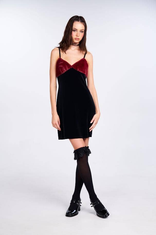 Pretty Damage - Wholesale Dress - Women's - Primadonna Velvet Dress6