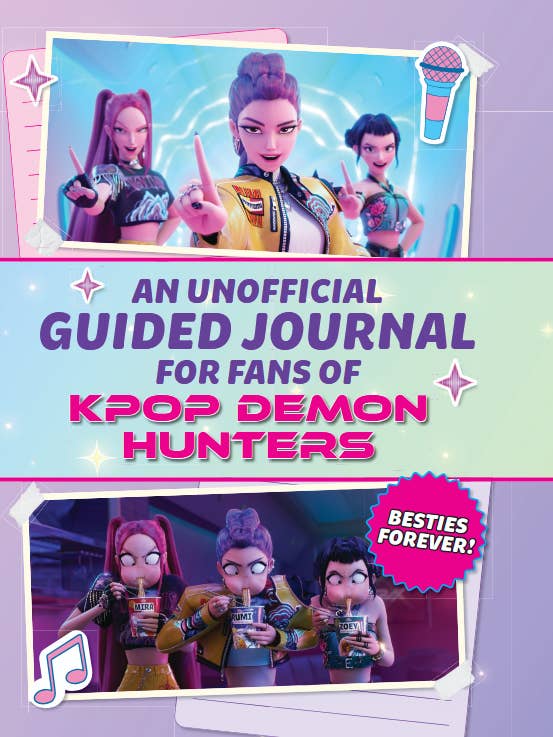 An Unofficial Guided Journal for Fans of Kpop Demon Hunters for wholesale by Topix Media Lab