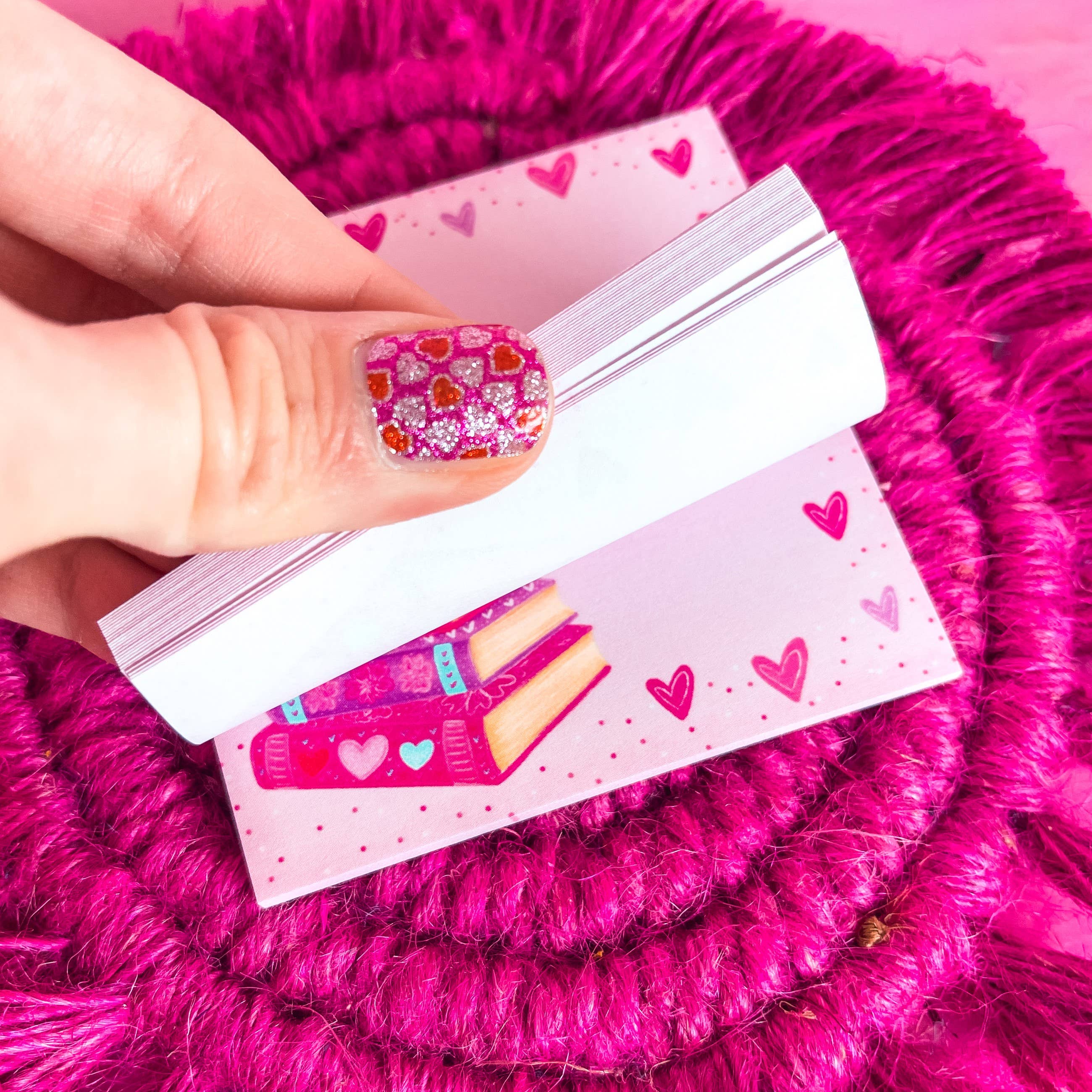 Emily Cromwell Designs - Wholesale Sticky Notes - Romance Book Sticky Notes 3" x 3"2